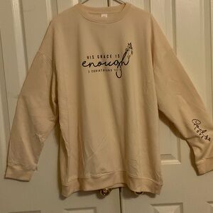 His Grace Is Enough - 4X - LS Shirt - New